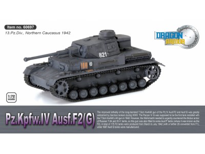 PANZER IV Ausf.F2(G) 13 Pz.Div. CAUCASUS 1942 - 60697 DRAGON ARMOR 1/72