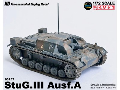 STUG. III A WEHRMACHT FRANCE 1940 - 63257 DRAGON ARMOR 1/72