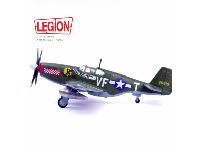 P-51B MUSTANG  336 SQN USAF GENTILE DEBDEN 1943 - 14606LA LEGION PANZERKAMPF 1/72