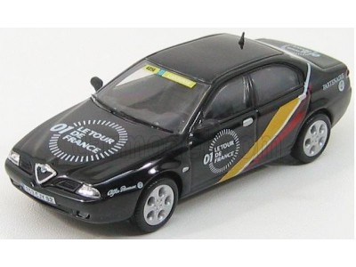 ALFA ROMEO 166 TOUR de FRANCE 2001 - ATLAS 1/43 metal unikat