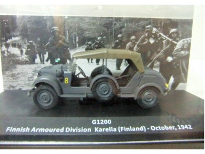 TEMPO G1200 FINNISH ARMY KARELIA 1941 - ALTAYA 1/43 metal