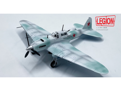 ILYUSHIN Ił-2M3 STURMOVIK SOVIET AIR FORCE 1943 - PAN14629LC LEGION Panzerkampf 1/72