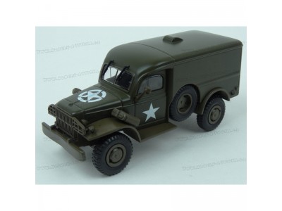 DODGE WC 54 4x4 US ARMY 1942 - WHITEBOX 1/43 metal