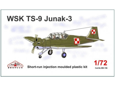 WSK TS-9 JUNAK 3 1954 - BROPLAN MS-156 1/72 wtryski