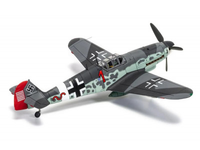 MESSERSCHMITT Bf-109G-6 trop SCHROER  8/JG.27 RODOS 1943 - CORGI 27111 1/72