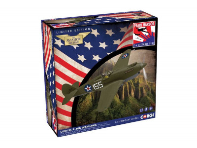 P-40B WARHAWK PEARL HARBOR 1941 - CORGI 28105 1/72 promo