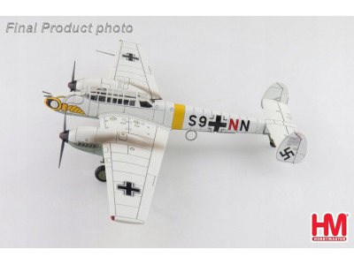 MESSERSCHMITT Bf-110E 5./ZG.1 KUTSCHA USSR 1942 - 1816 HOBBY MASTER 1/72