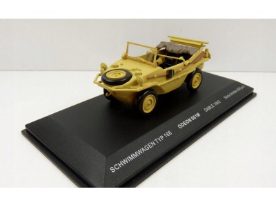 SCHWIMMWAGEN TYP 166 GERMANY 1943 - 061M ODEON 1/43 metal 1szt.