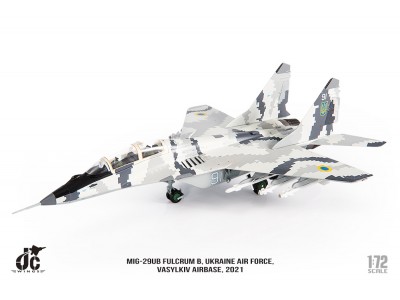 UKRAIŃSKI MIG-29 UB VASYLKIV AB 2021 - JCW-72-MG29-015 JC WINGS 1/72