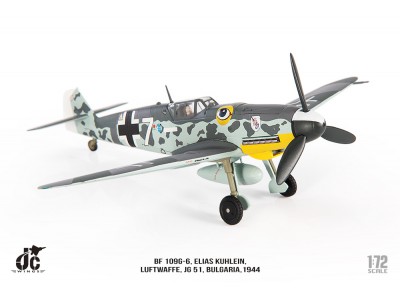MESSERSCHMITT Bf-109G6 JG./51 KUHLEIN BULGARIA 1945 - 72-BF109-002 JC WINGS 1/72
