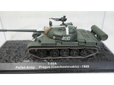 POLSKI T-55A 1968 - ALTAYA 1/72 metal