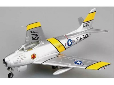 F-86 F-1-NA SABRE 334 FS USAF JABARA KOREA 1953 Mig killer - 37101 EASY MODEL 1/72