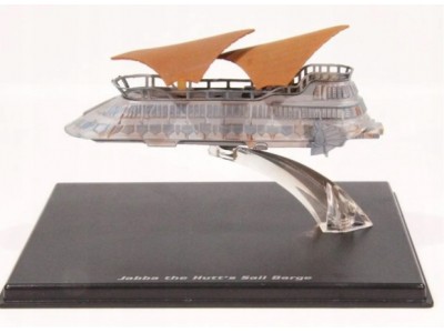 JABBA BARGE STAR WARS tm - model gotowy metal 1/300 10x4cm