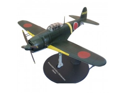 KAWANISHI N1K2-J SHIDEN-KAI 343 Kokutai JAPAN 1945 - DEAGOSTINI 1/72