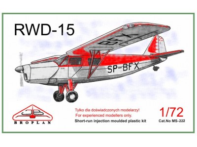 RWD-15 - BROPLAN WTRYSKI 1/72 MS-222