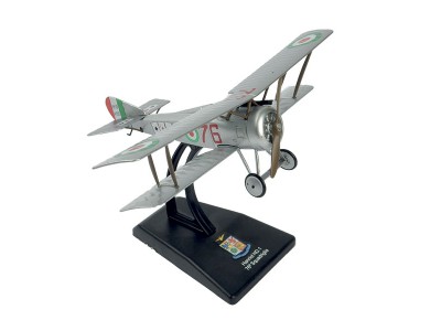 HANRIOT HD.1 76 Squadriglia Baracchini 1918 - AERONATICA MILITARE 1/72 metal